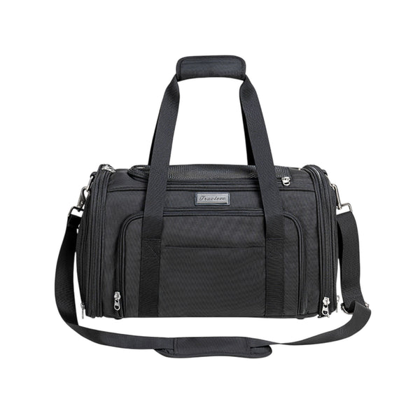 Truelove 3 Side Expandable Duffle Carrier for Dogs & Cats (Wistful Mauve)