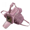 Truelove 3 Side Expandable Duffle Carrier for Dogs & Cats (Wistful Mauve)