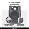 Truelove Airflow Premium Backpack Carrier for Dogs & Cats (Grey) Dogs & Cats-Carriers & Travel Truelove
