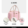 Truelove Chic Pet Travel Handbag for Dogs and Cats (Pink) Both-Bedding, Mats & Travel Supplies True Love