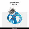 Truelove Floral Harness for Small & Medium Dogs (Black) Both-Collar, Leashes, harnesses Truelove
