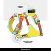 Truelove No Pull Cordura Harness for Dogs (Blazing Yellow) Both-Collar, Leashes, harnesses Truelove