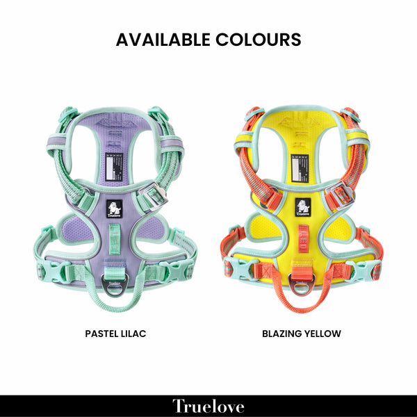 Truelove No Pull Cordura Harness for Dogs (Blazing Yellow)