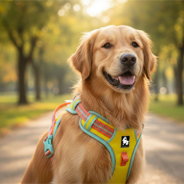 Truelove No Pull Cordura Harness for Dogs (Blazing Yellow)