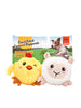 Fofos Chick and Lamb Sprike Ball Animal Toy for Dogs Dogs-Toys FOFOS
