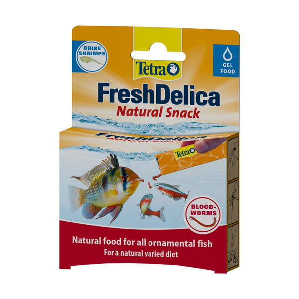 Tetra FreshDelica Bloodworms Fish Treats