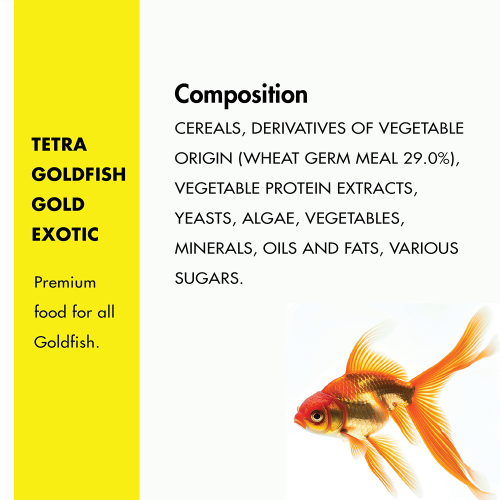Tetra Gold Exotic Gold Fish Food Fish Tetra