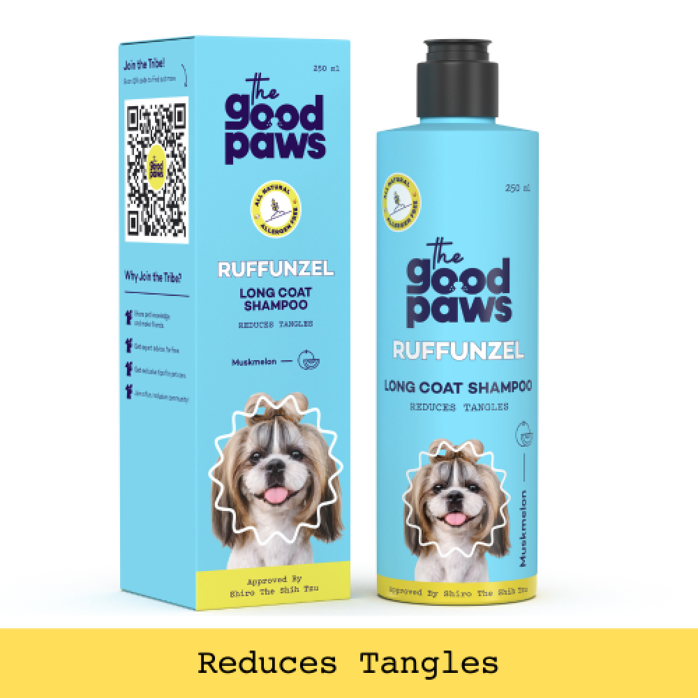 The Good Paws Ruffunzel Long Coat Shampoo for Dogs