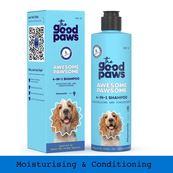 The Good Paws Awesome Pawsome 4 in 1 Shampoo for Dogs