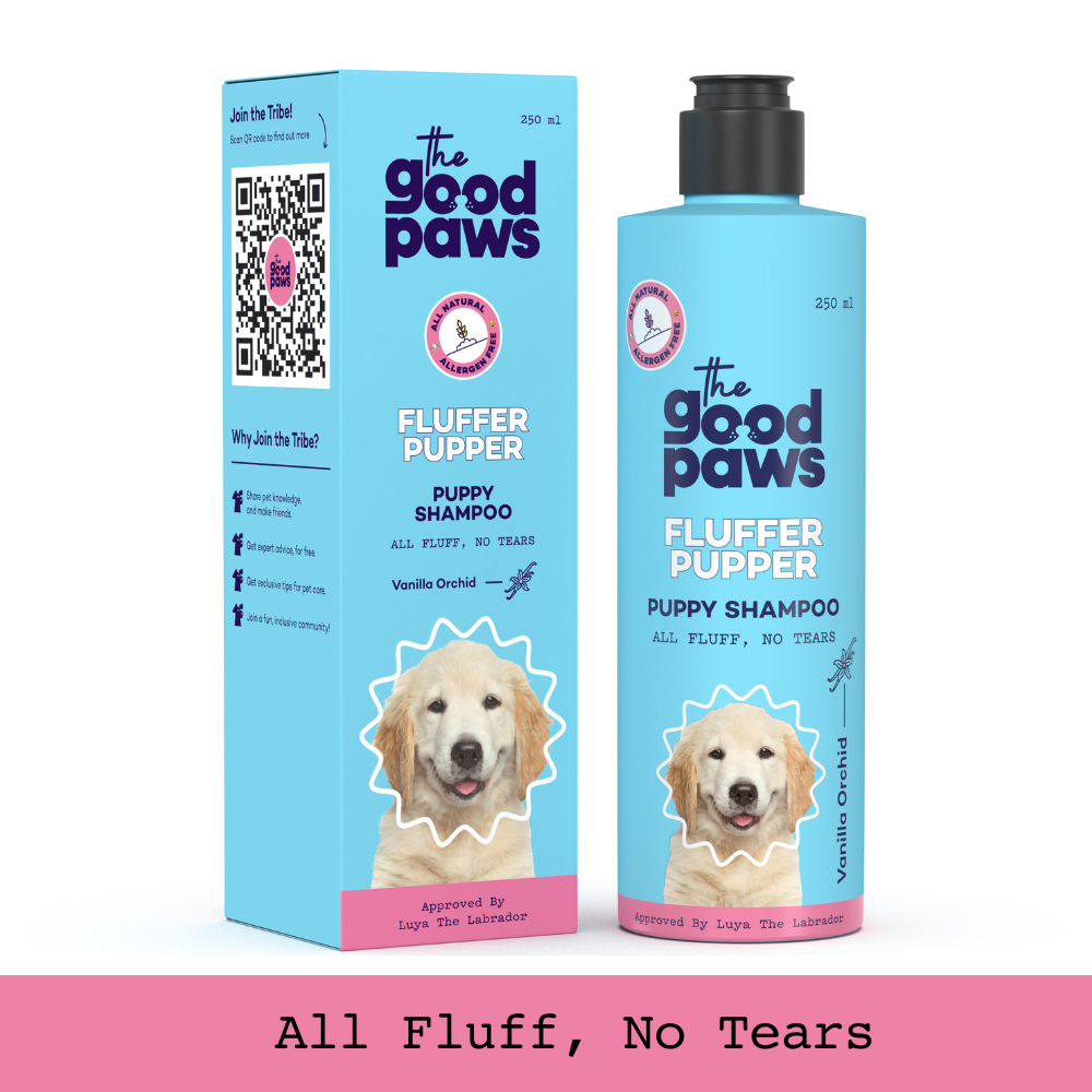 The Good Paws Fluffer Pupper Puppy Shampoo for Dogs Dogs-Grooming Supplies The Good Paws Dropship