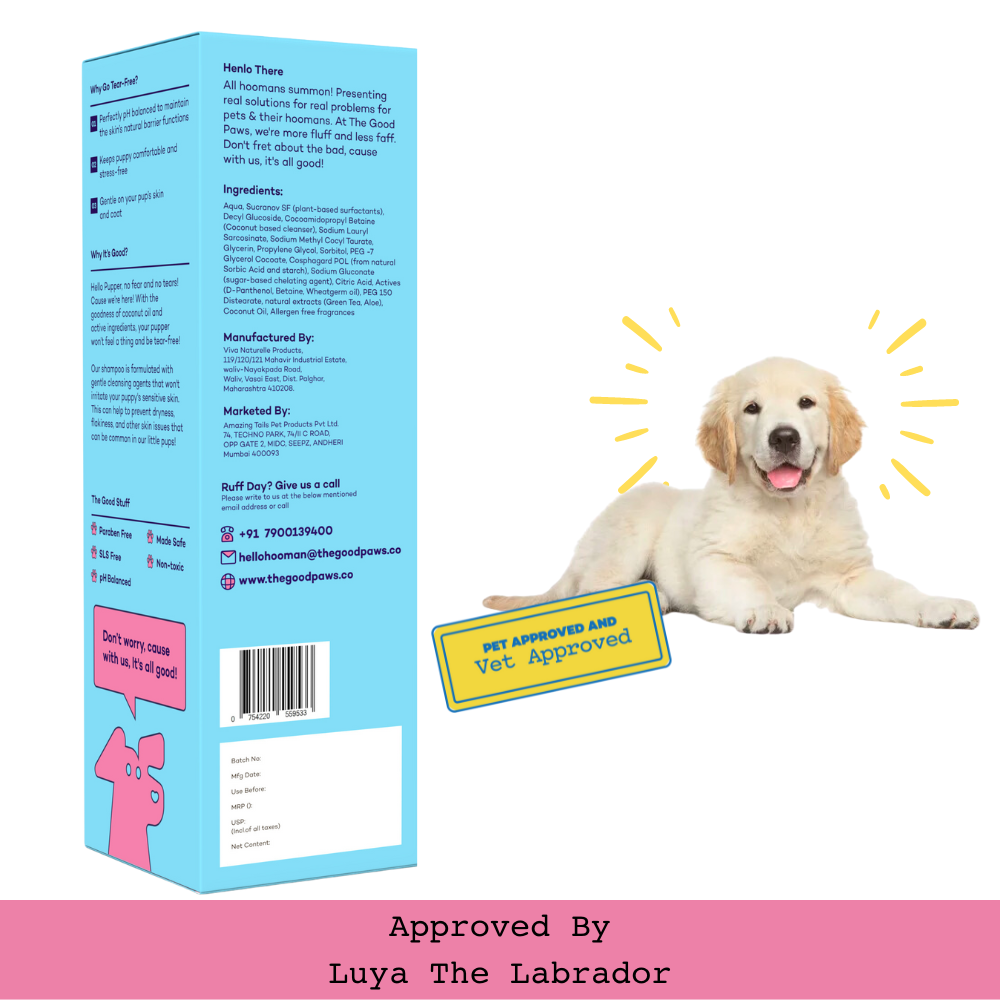 The Good Paws Fluffer Pupper Puppy Shampoo for Dogs Dogs-Grooming Supplies The Good Paws Dropship