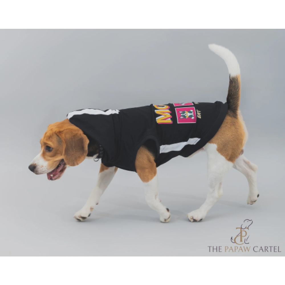 The Papaw Cartel Everyday Mood Hoodie Tshirt for Dogs (Black) Dogs-Clothing & Accessories The Papaw Cartel Dropship