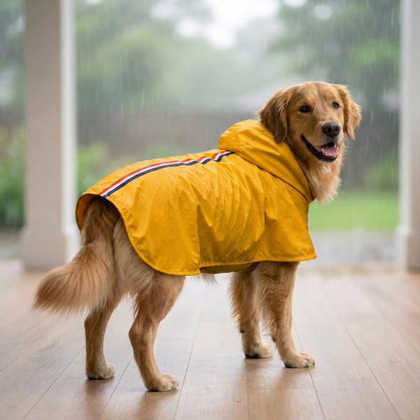 15 Furries Urban Waterproof Raincoat for Dogs (Yellow)