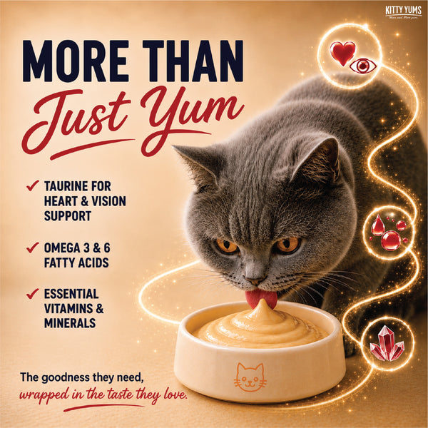 Kitty Yums Lickable Crab & Chicken Creamy Cat Treat