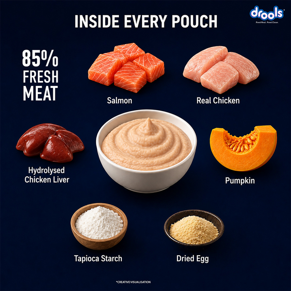 Drools Salmon Mousse Kitten Cat Wet Food