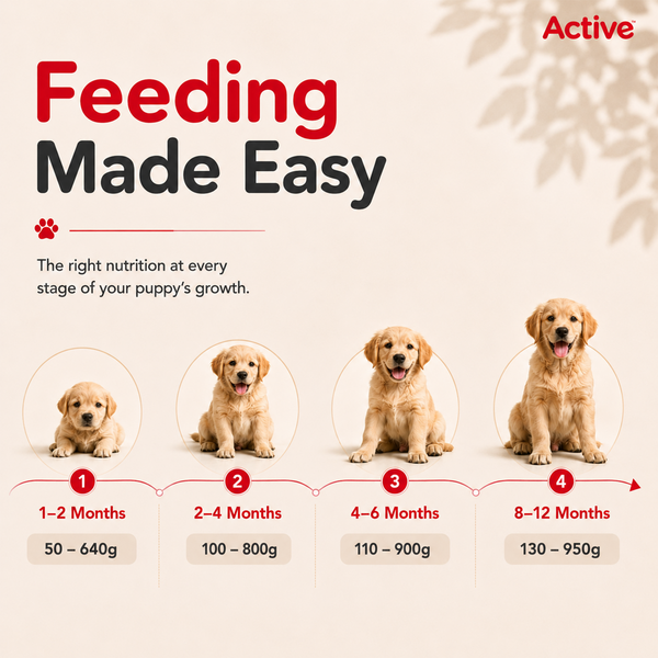 Active Chicken and Vegetables Puppy Dog Dry Food (Buy 1 Get 1)