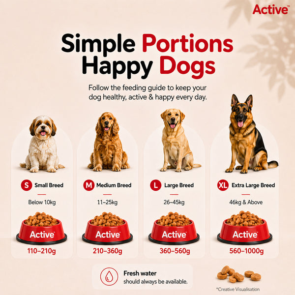 Active Chicken and Vegetables Adult Dog Dry Food (Buy 1 Get 1)