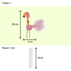 Barkbutler x Fofos Flamingo Flick Tube Catnip Toy for Cats