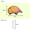 Red Dingo Durables Echidna Fetch Toy For Dogs (Brown) Dogs-Toys Red Dingo Dropship