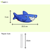 Red Dingo Durables Shark Fetch Toy For Dogs (Dark Blue) Dogs-Toys Red Dingo Dropship