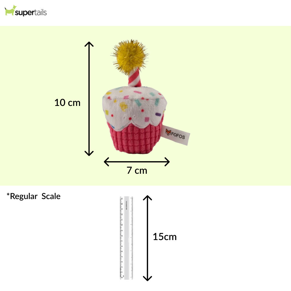 Barkbutler x Fofos Birthday Cake Catnip Toy for Cats Cats-Toys Barkbutler
