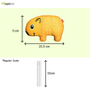 Red Dingo Durables Wombat Fetch Toy For Dogs (Yellow) Dogs-Toys Red Dingo Dropship