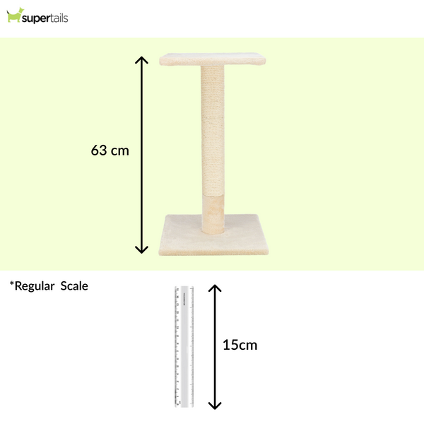 Trixie Baena scratching post for Cats (Beige)