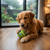 Skatrs Giggle Pet Sound Ball Toy for Dogs and Cats (Green) Both-Toys Skatrs