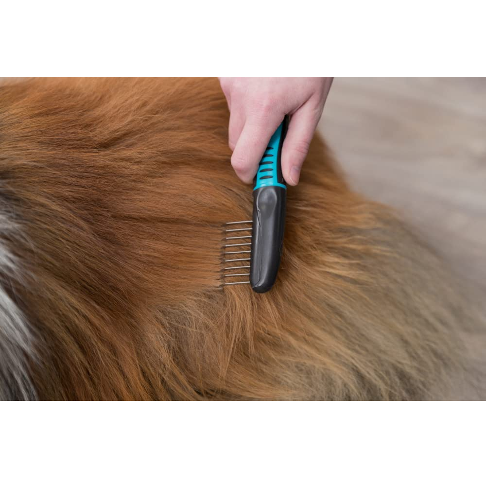 Trixie Fur Detangler With Curved Teeth Brush for Dogs and Cats