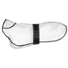 Trixie Piping Transparent Raincoat for Dogs (Black) Dogs-Clothing & Accessories Trixie