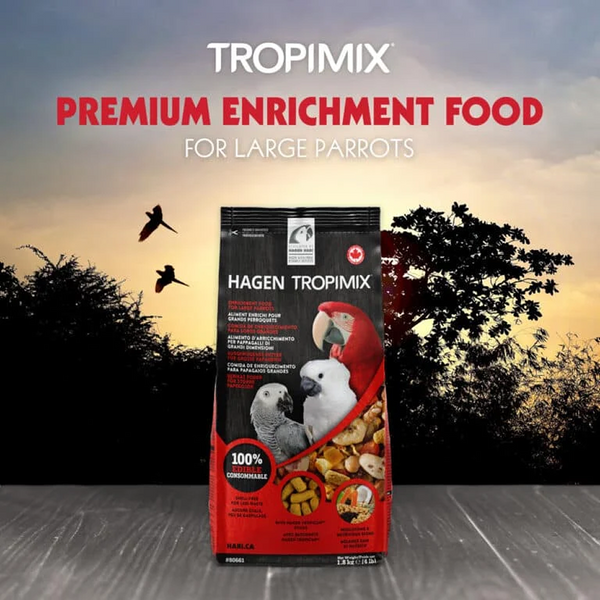 Hagen Tropican Hari Tropimix Bird Food for Large Parrots