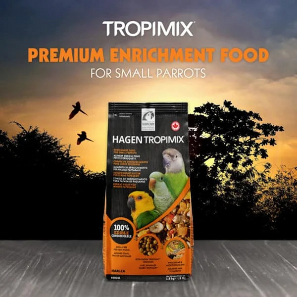 Hagen Tropimix Small Parrot Bird Food