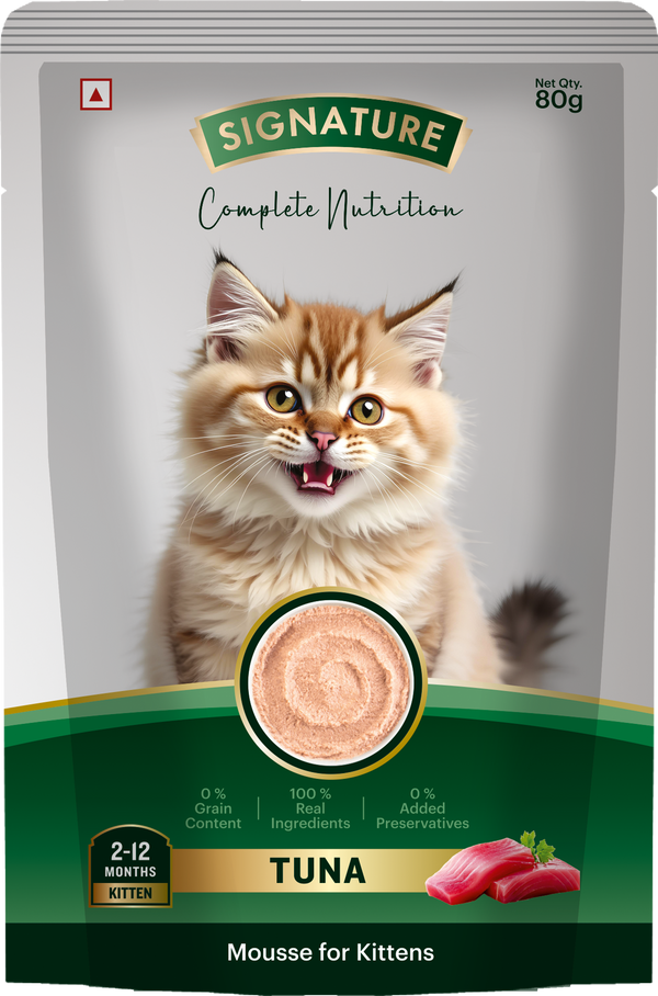 Signature Grain Zero Tuna Mousse Kitten Cat Wet Food