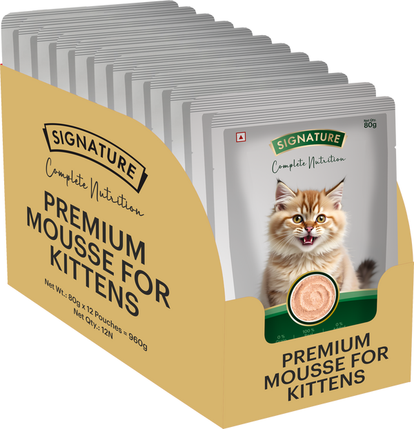 Signature Grain Zero Tuna Mousse Kitten Cat Wet Food