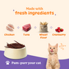Basil Purrfect Tuna and Cranberry Dental Stick Cat Treat Cats-Treats & Others Basil