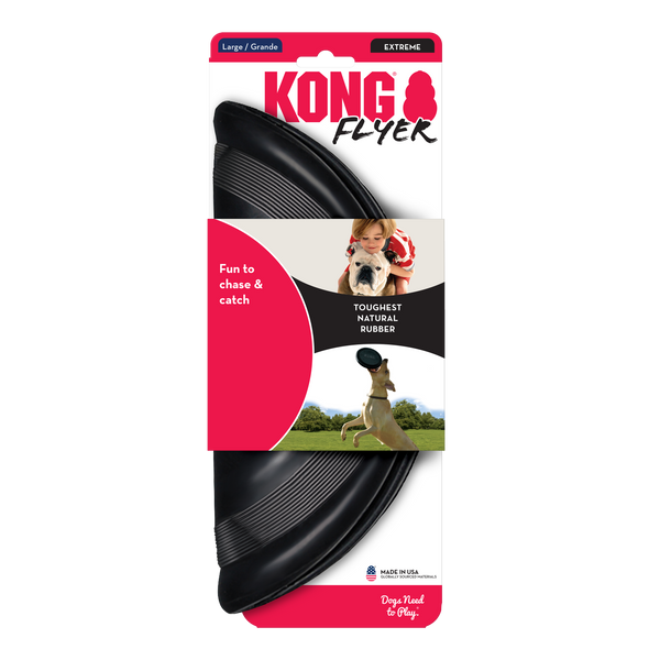 Kong Extreme Flyer Toy for Dogs (Black)