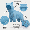 Skatrs Drizzle Dazzle Raincoat for Dogs (Light Blue) Dogs-Clothing & Accessories Skatrs