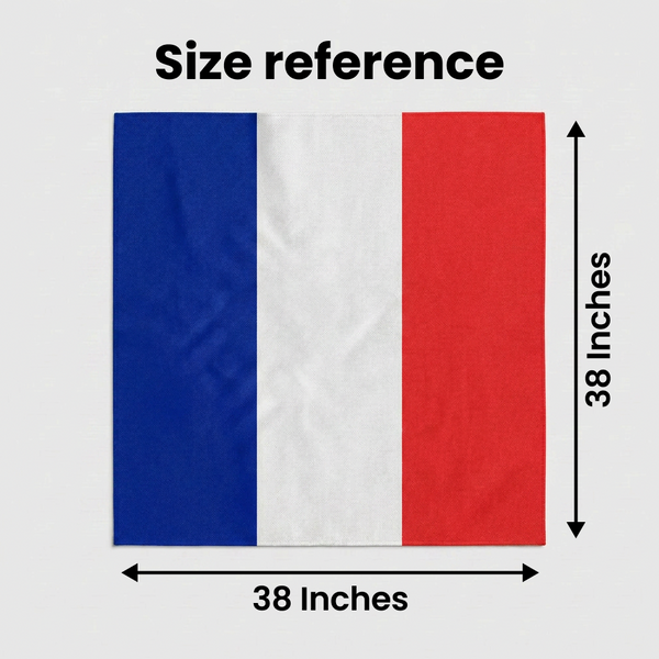 Skatrs France Flag Supporter Bandana for Pets & Pet Parents