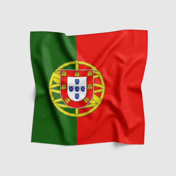 Skatrs Portugal Flag Supporter Bandana for Pets & Pet Parents