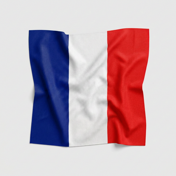 Skatrs France Flag Supporter Bandana for Pets & Pet Parents