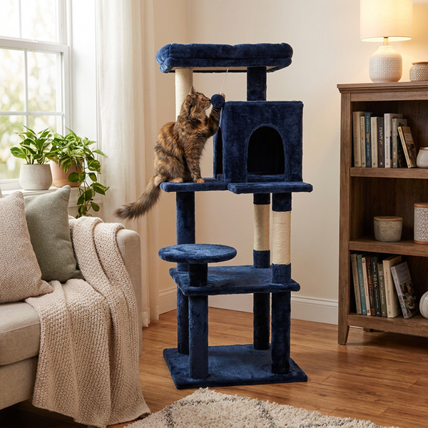 Skatrs Whisker Woods Cat Tree for Cats and Kittens