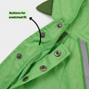 Barkbutler x Fofos Four Leg Dinosaur Raincoat for Dogs (Green) Dogs-Clothing & Accessories Barkbutler