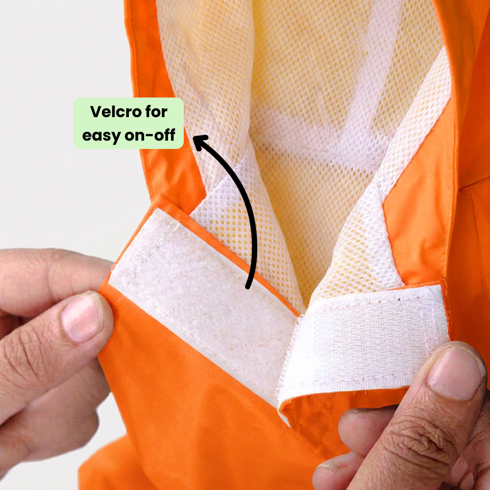 Pets Way Mistiq Orange Rainbhaw Raincoat for Dogs Dogs-Clothing & Accessories Pets Way Dropship