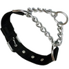 Chullbull Nylon & Stainless Steel Choke Chain Collar for Dogs