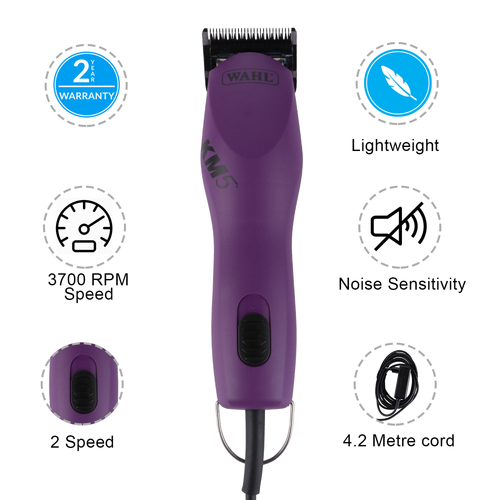 Wahl KM5 KFT Professional Corded Clipper for Dogs and Cats