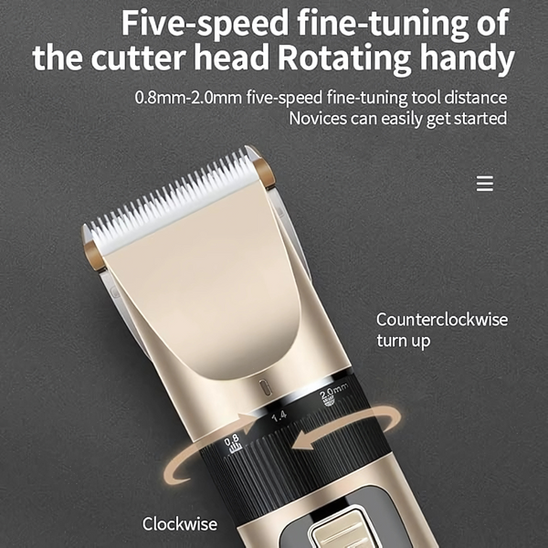 Chullbull Professional Hair Clippers Set Rechargeable Trimmer for Dogs and Cats