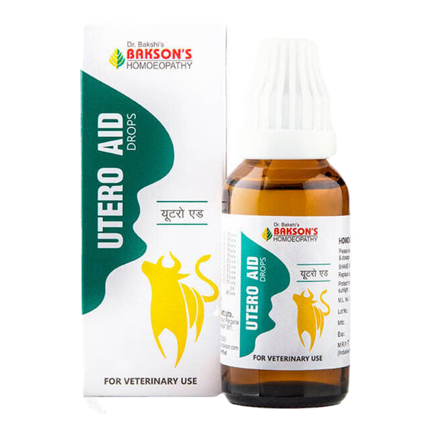 Bakson Utero Aid Drops for Dogs & Cats
