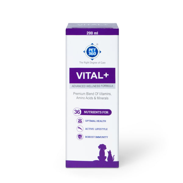 Pet360 Vital+ Advanced Wellness Formula Syrup for Dogs & Cats