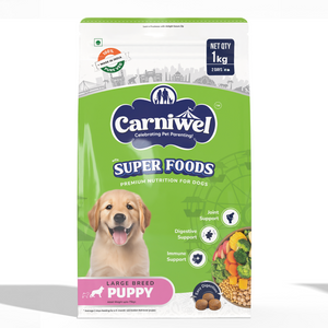 Carniwel Superfoods Veg Kibble for Large Breed Puppy Dog Dry Food