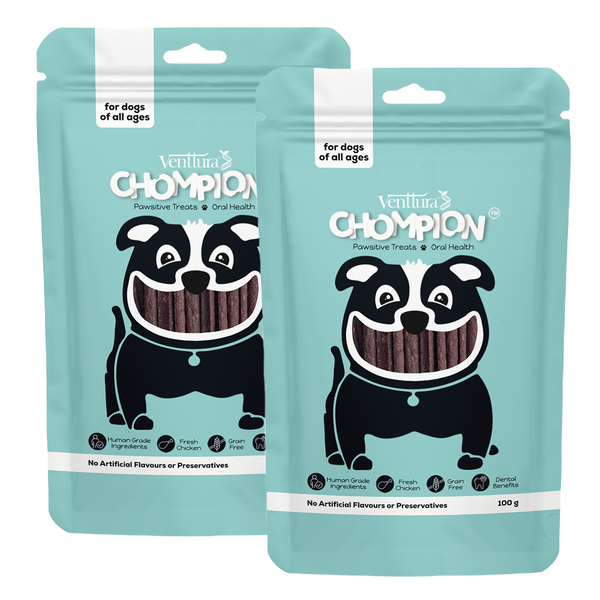 Venttura Chompion Pawsitive Oral Health Dog Treats